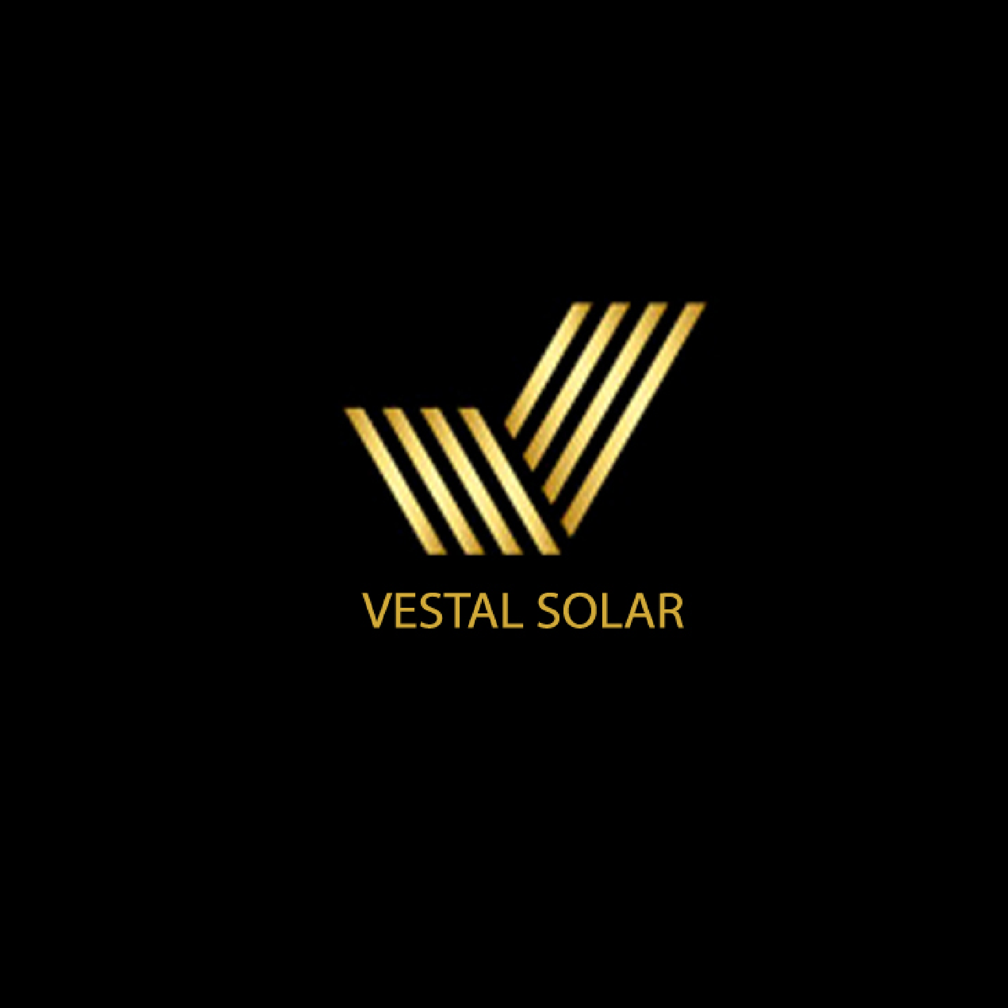 vestal solar logo design