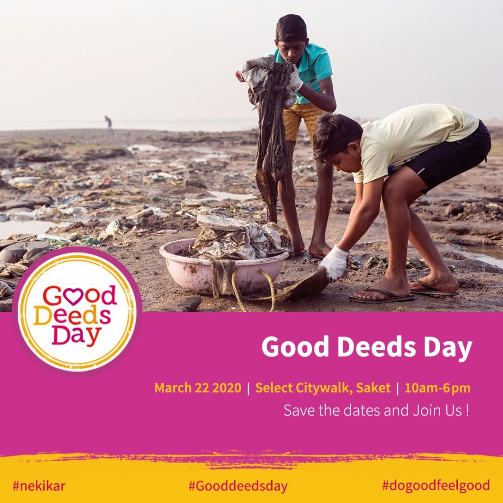 Social Media Design for Good Deeds Day